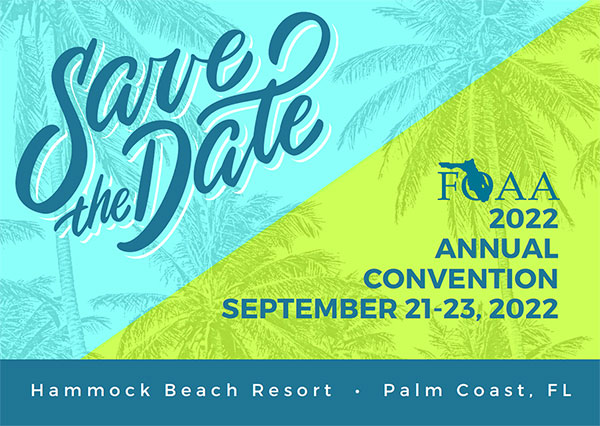 Annual Convention Save the Date: September 21-23