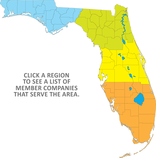 Florida Regional Map